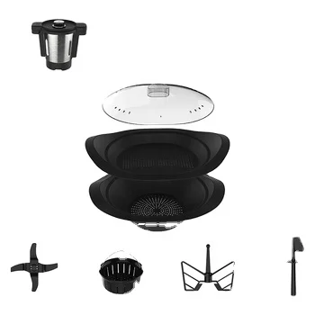 1.7L Stainless Steel Jar Thermo Food Mixer Multi-function Cooker Powerful Kitchen Robot & Juice Blender