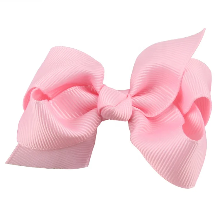 Factory Sample Free cheap bow hair accessories butterfly hair clips for girls custom