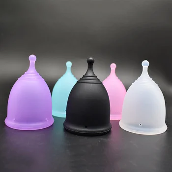 
Ecoamor Tampons and Pad Alternate Medical Grade Silicone Menstrual Cup Coletor Menstrual 