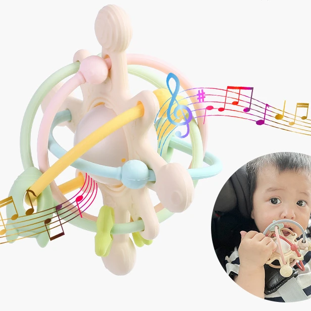 202325 BPA Free Silicone Teether Sensory Toys Teething Mordedores Silicone Baby Teethe