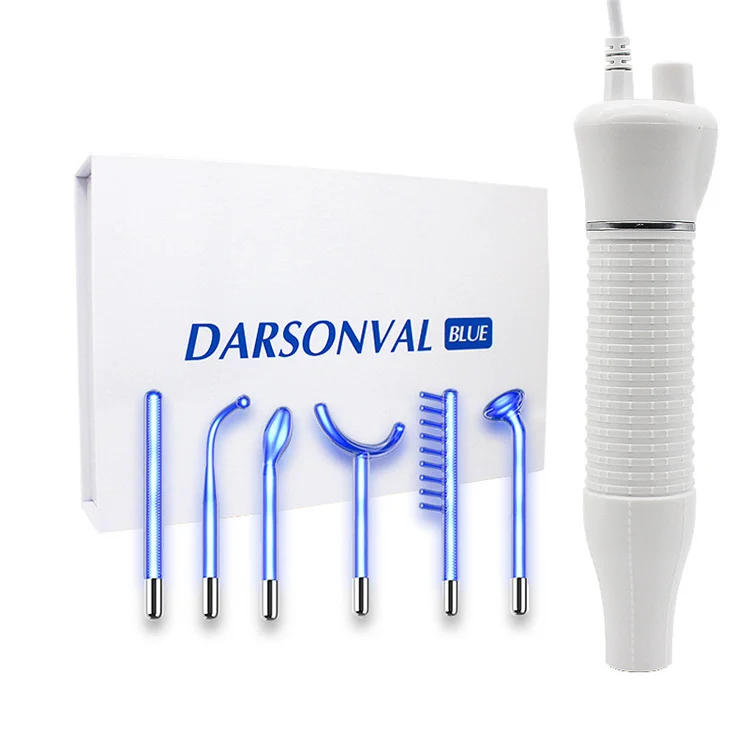 Portable High Frequency Facial Machine for Acne Removal Electrode Based Care Device for Body Face Beauty Spa Salon Home Use