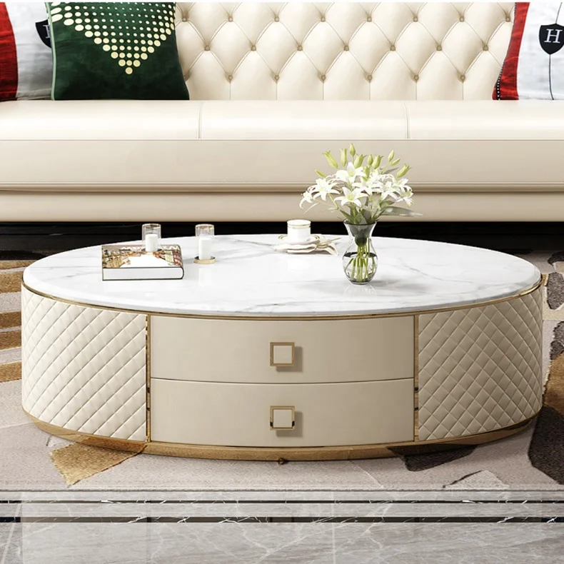 MEIJIA high quality furniture wrought iron Italian designer glass coffee tables