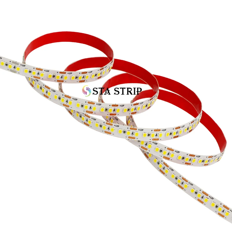 4 мм 5 8 10 2835 Светодиодная лента Smd 120 240 светодиодов 60D гибкая В 12 24 Streifen Licht