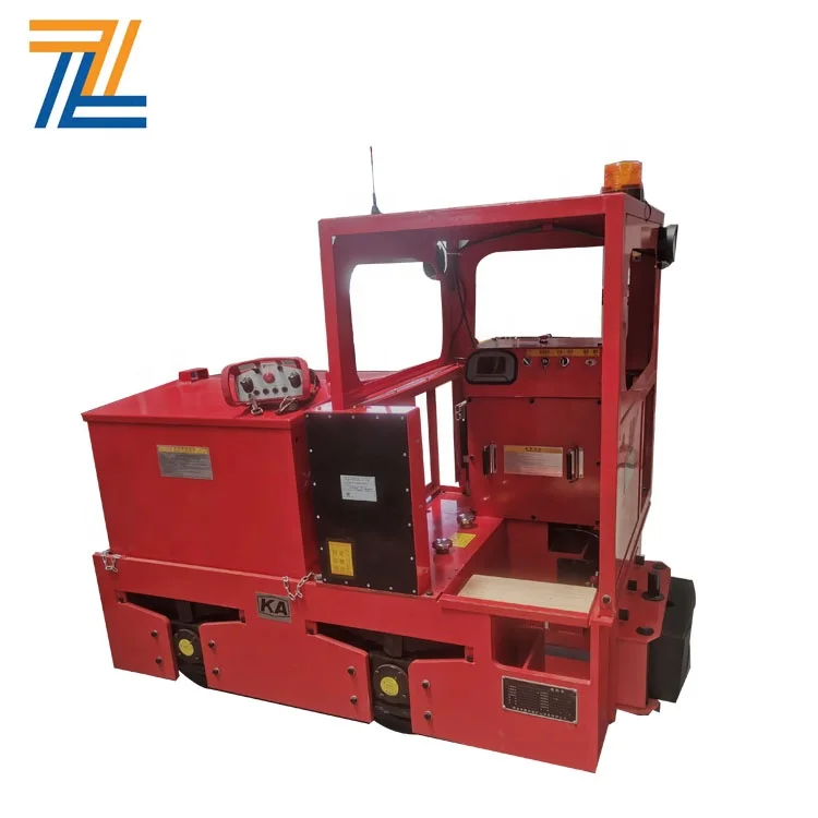 Small size model CTY2.5 railway underground Lithium/lead-acid battery electric locomotive with hydraulic brake