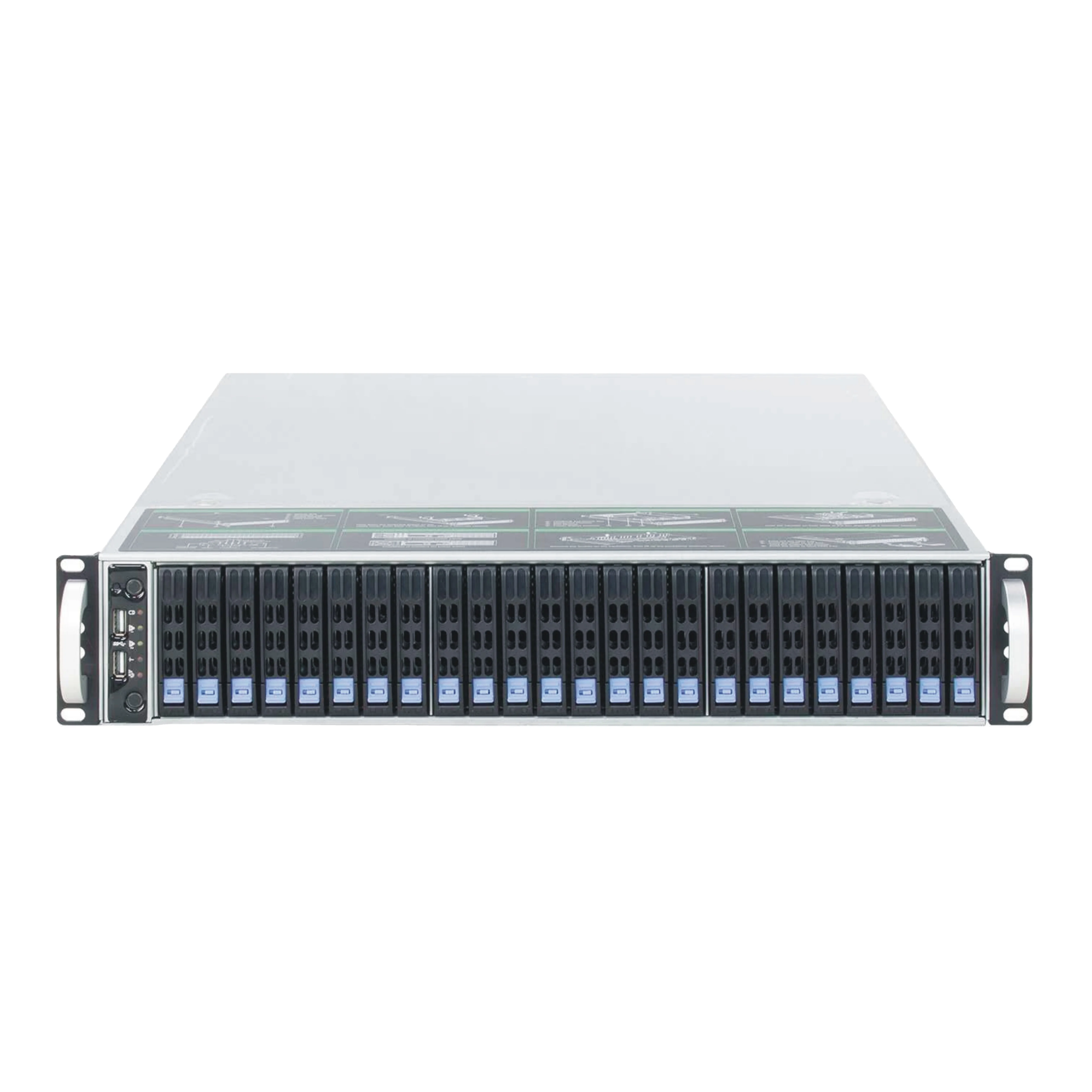 Hot sale server C612  E5 2678 V3 12Core 2.50GHZ 128G SSD 16G REG ECC DDR4 128G SSD server 2u 24bays Rack server