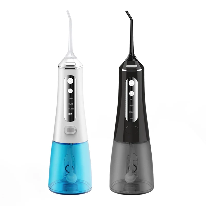 2021 New Portable Waterproof Rechargeable Electric Dental Ultrasonic Water Flossing Tooth Cleaner