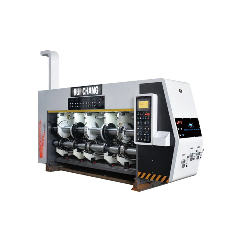 Stable and reliable quality best price high speed flexo 4 color printing die cutting