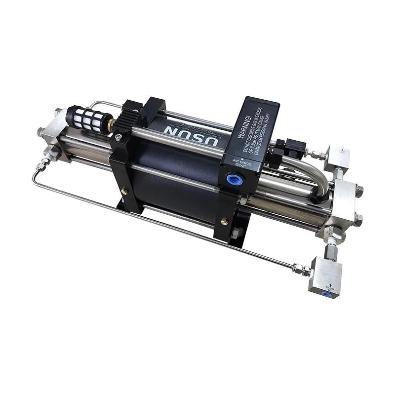 New design USUN Model:GBD40-OL  200-300 Bar Output   air operated Oxygen gas booster pump for scuba diving use