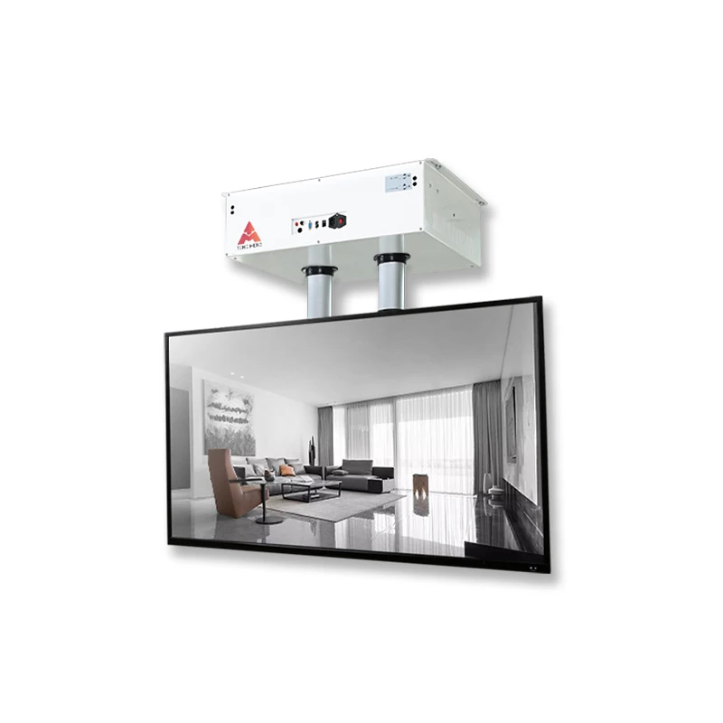 Rotating Motorized Modern projector hanger lift with universal ceiling lift motorized TV lift ceiling mounted design