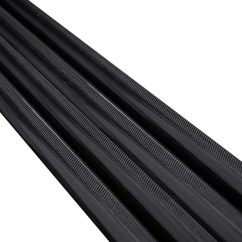 High strength OEM large diameter 50mm 70mm 80mm 90mm carbon fiber tube carbon tubing 1K