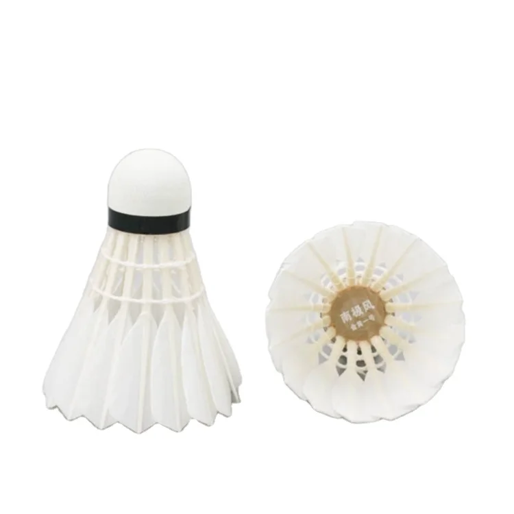 
Best Price Of Duck Feather Badminton Shuttlecock Color White Duck Feather 