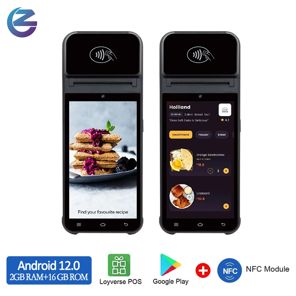 ZCS Z92 Android 12.0 oem pda handheld device pos mini quickly identify cash pos machine pay device manufacturer