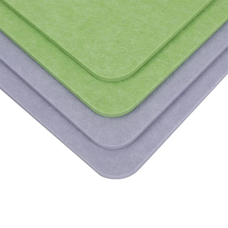 Decorative Cinema Curved Polyester fiber Soundproof Panels Ceiling Acoustic Panels