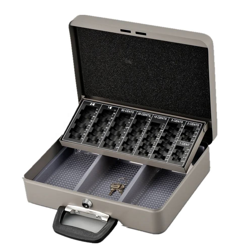 Wholesale Portable  Durable Cash Register  Safe Deposit Cash Box Drawer With Combination Lock