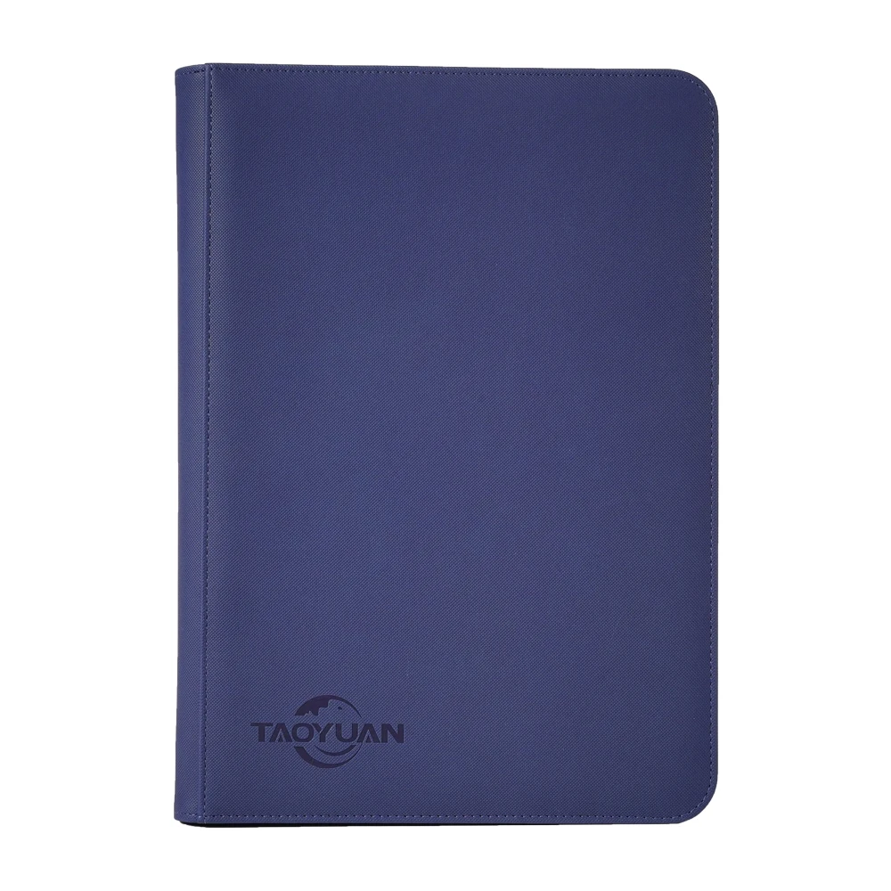 Amazon Leather 4 9 12  Pocket Trading Card Zipper Folder for 160 360 480 Cards