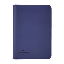 Amazon Leather 4 9 12  Pocket Trading Card Zipper Folder for 160 360 480 Cards