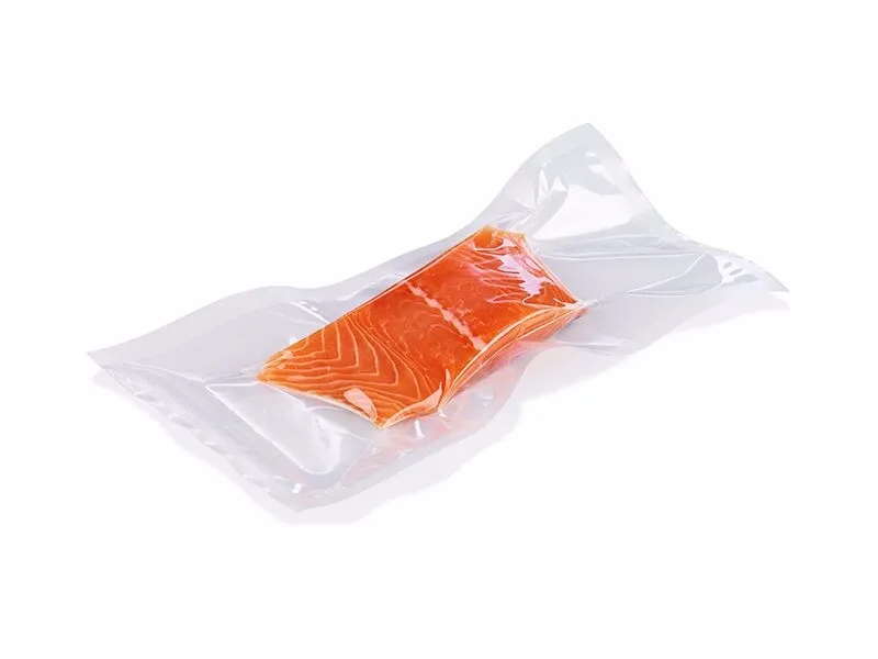 Biodegradable BPA free small custom plastic package smoked fish packaging Vacuum Bag heavy duty Food Storage pouch