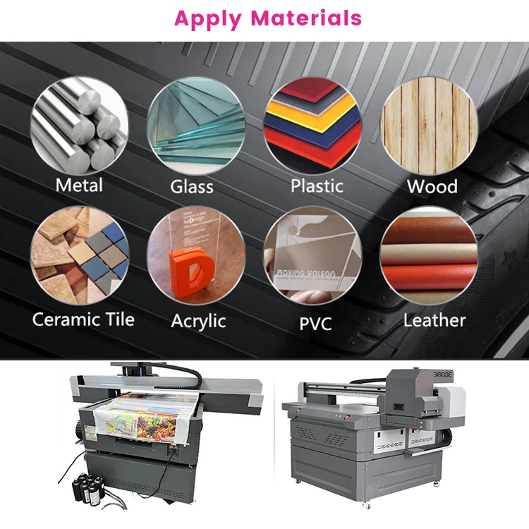 Digital Inkjet Label 9060 Negative Pressure Personalized Low Price Uv Printer Large Format