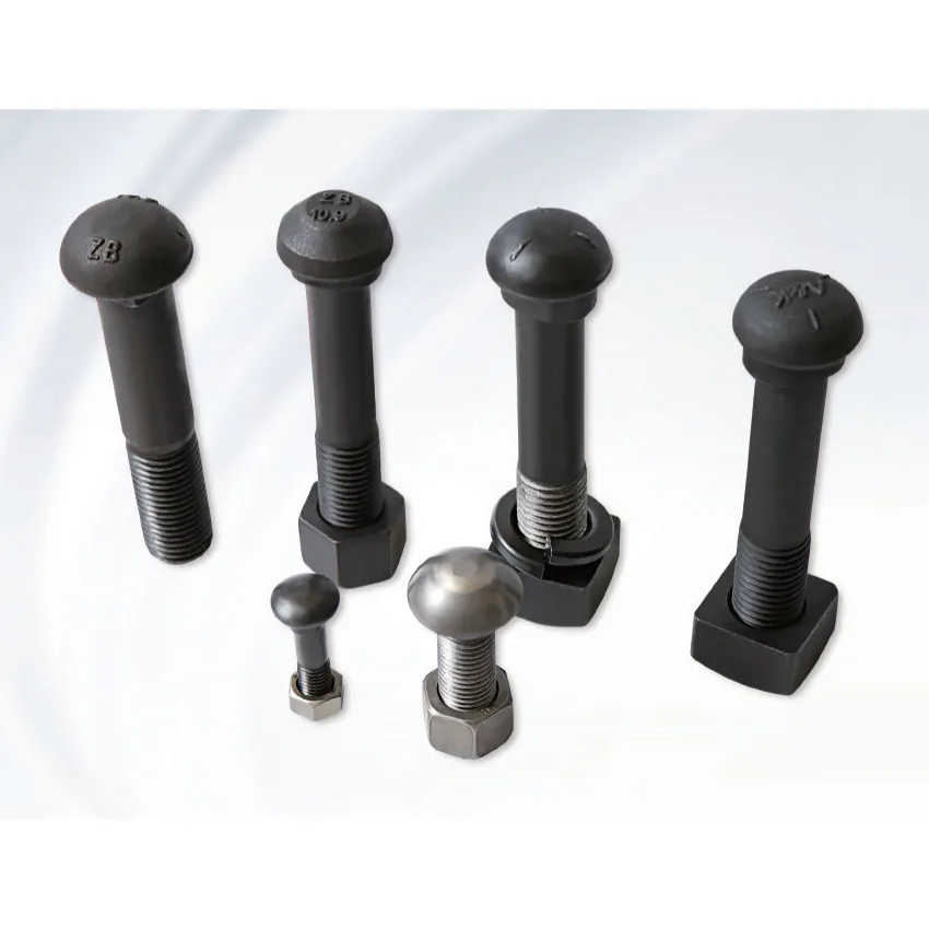 Rail Track Wholesale ISO898 Standard Black Fish Bolt