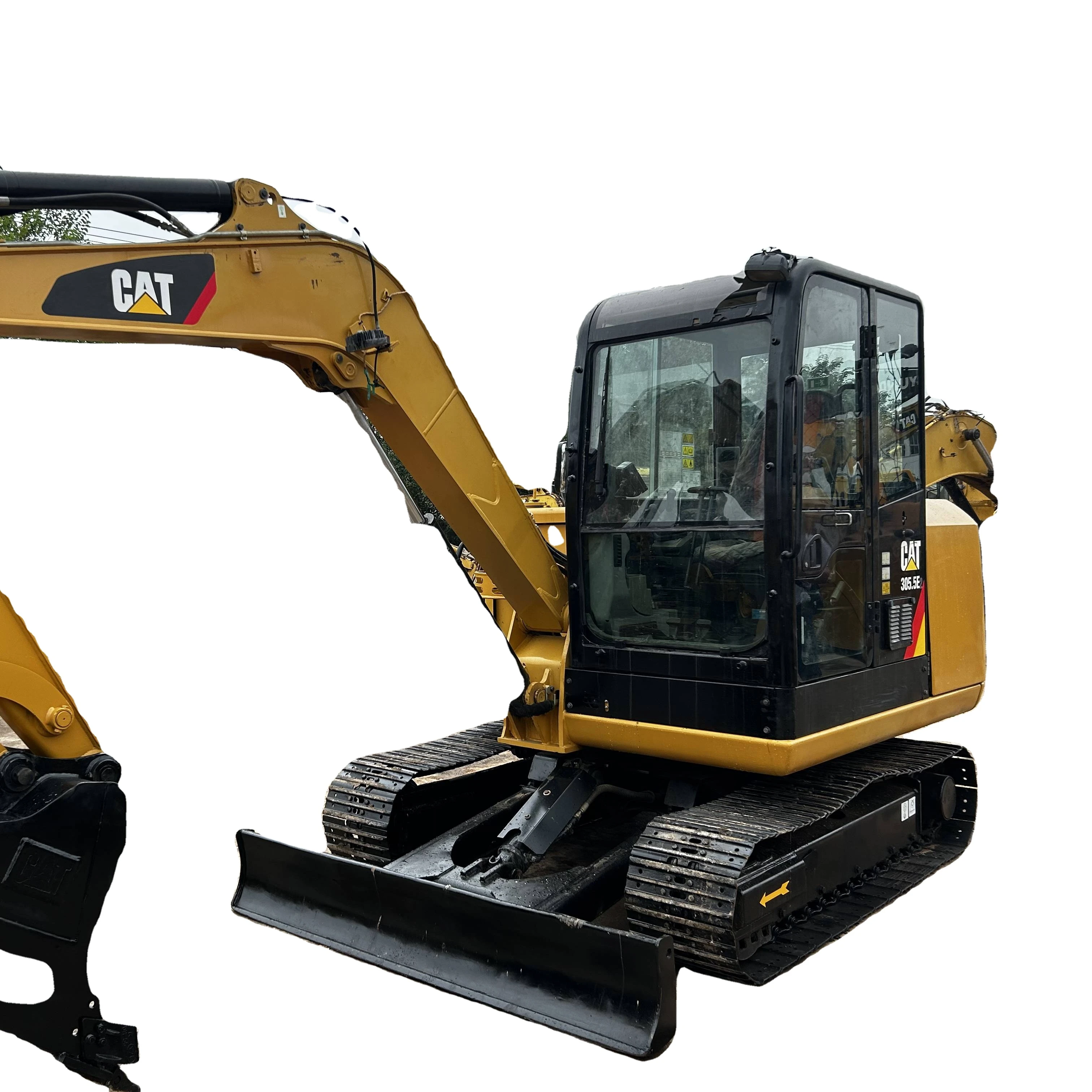 Мини-экскаватор cat 305.5e экскаватор 305 5 гидравлический 305.5e2 б/у гусеничный распродажа