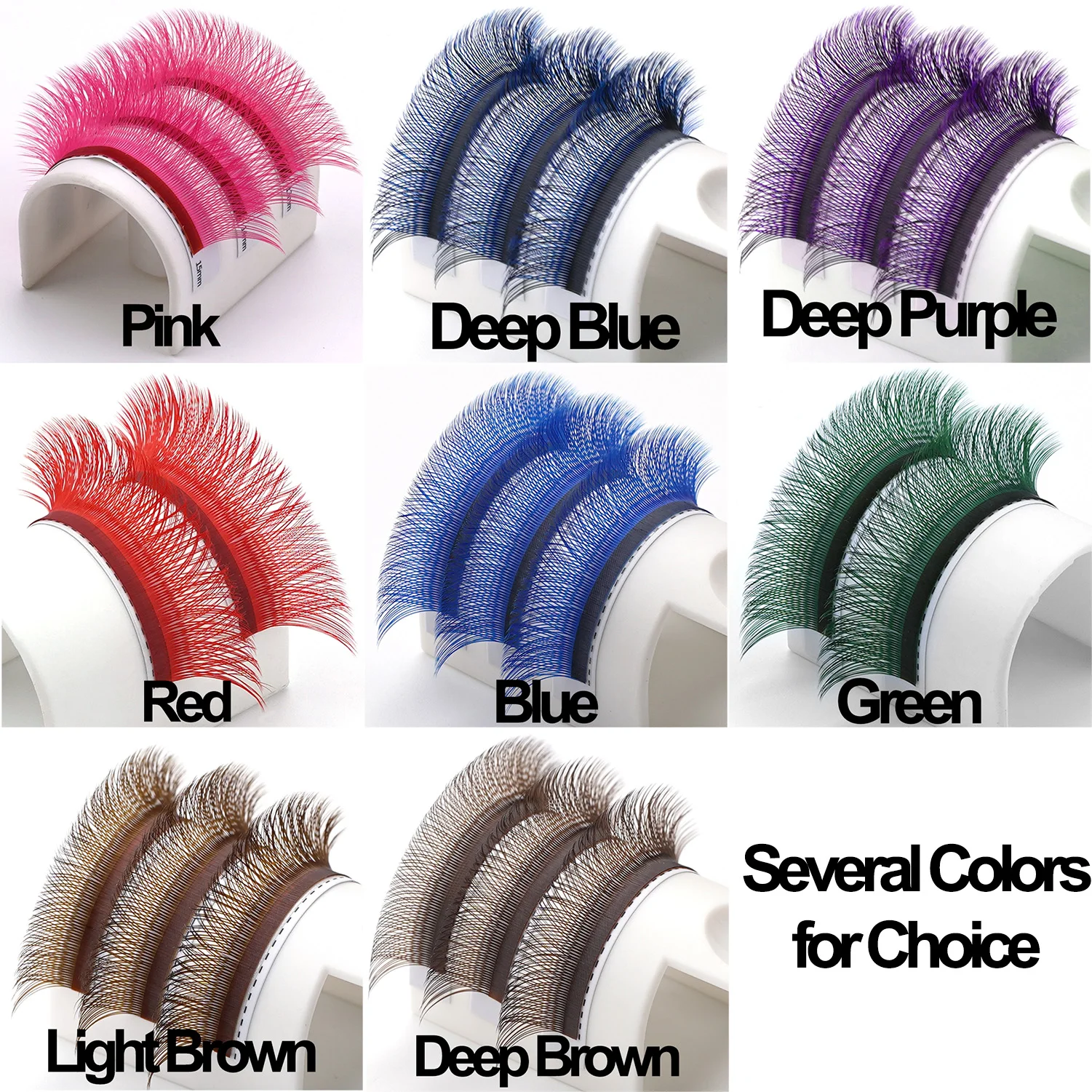 Dark Matter Lash Tray 0.5 dcurl 2024 c d Fluffy Hand Made Eyelash Extension