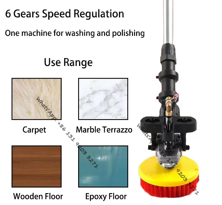 Multifunctional Floor Washing Machine Commercial Factory Workshop Shopping Mall Supermarket Restaurant Mopping Cleaning Machine