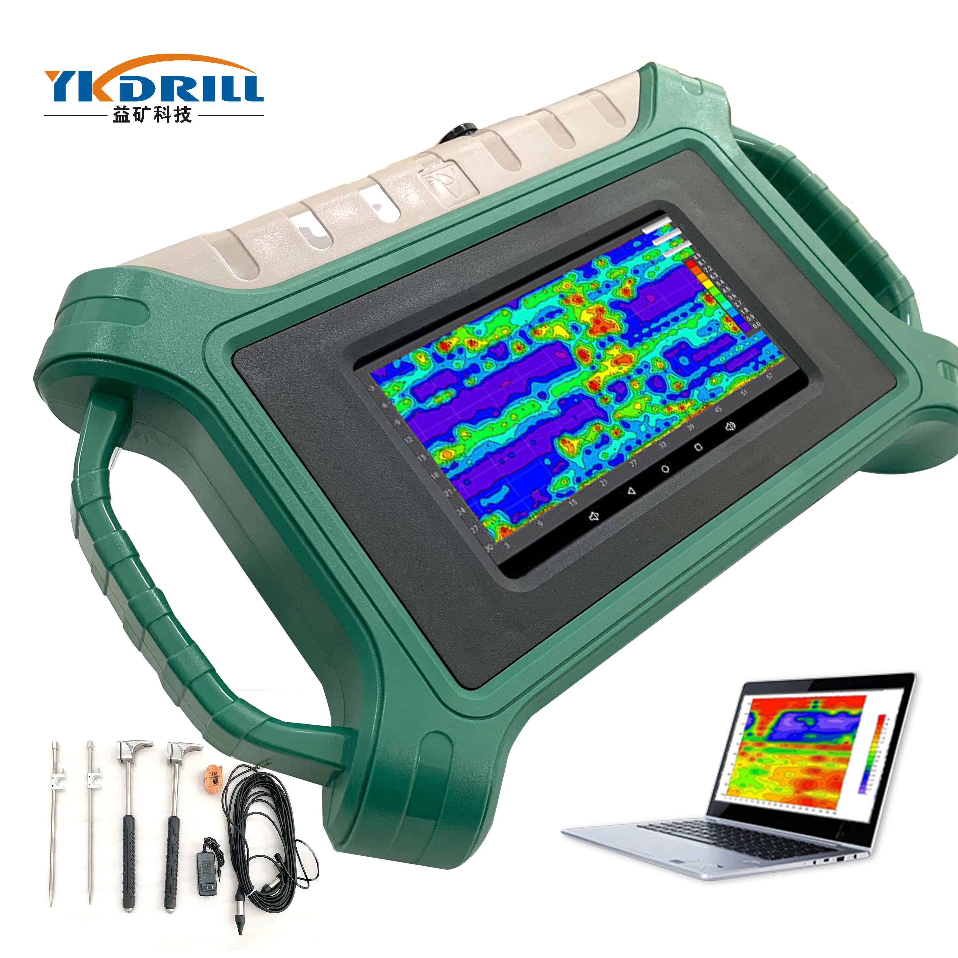 300m water detector deep resistivity meters ground exploration underground water detection
