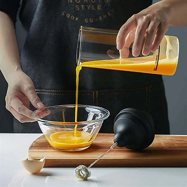 battery operated latte milk foamer frother shake mixer electric frother whisk