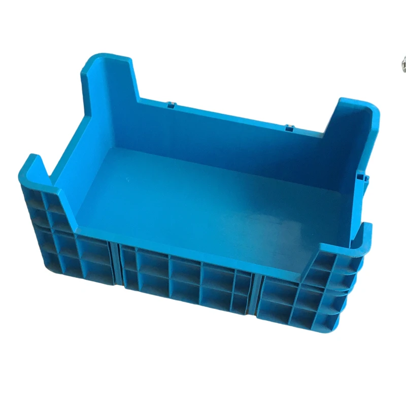 Customized Size  PP Stackable Plastic Box Four Corners Insect Breeding Box Stackable Bin Plastic Tray mealworm breeding tray