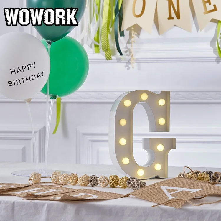  WOWORK окно для дома магазина Вегаса шатер светящиеся буквы освещение использования в помещении и на
