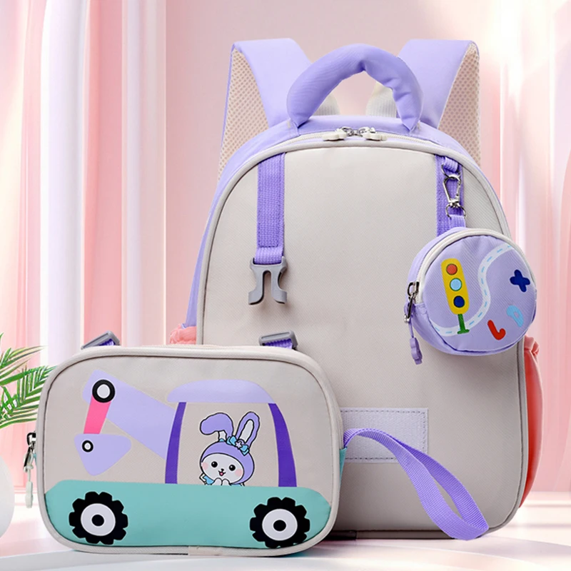 school supplies lovable students school bags for girls kindergarten backpack kids boys beautiful cartoon character schoolbags