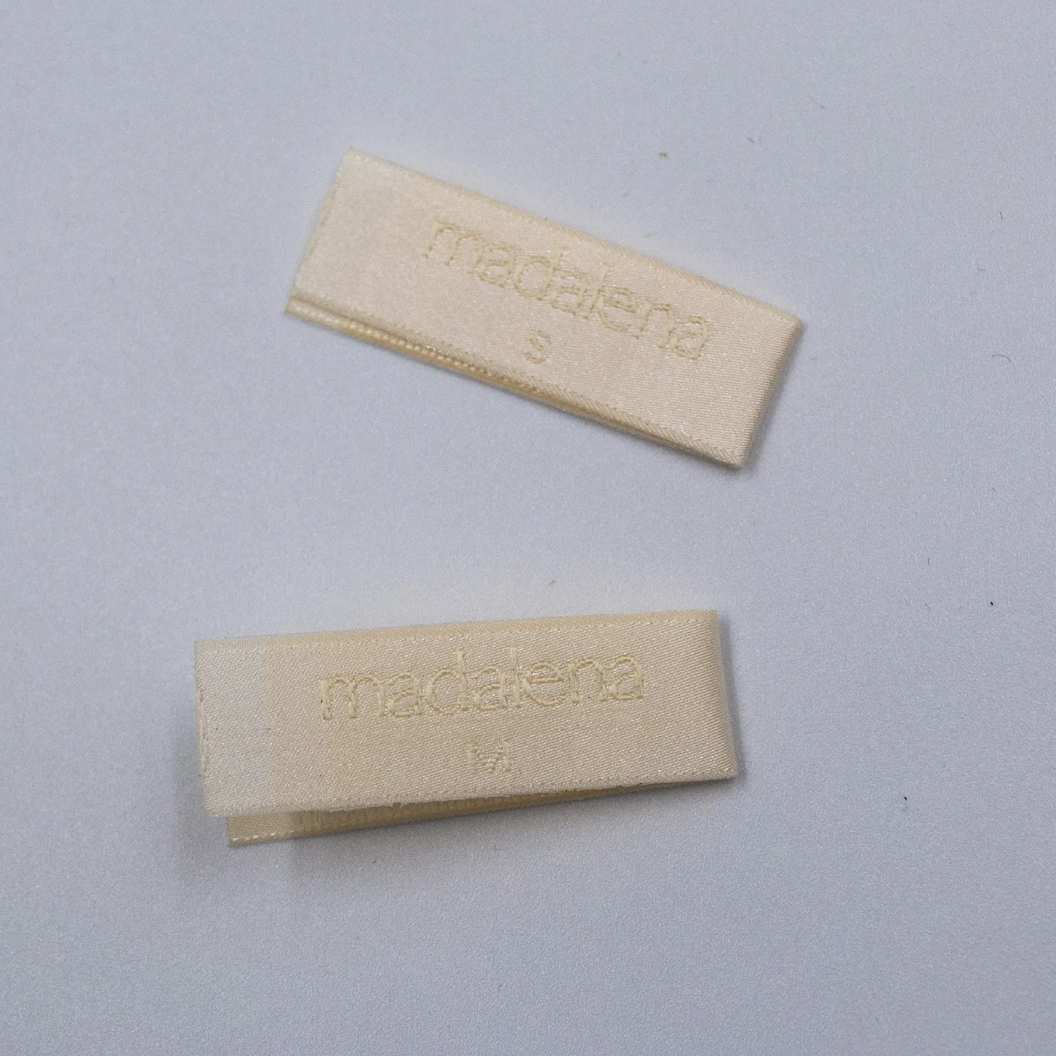 Clothing Labels Custom Woven Own Logo Professional Clothes Tags Maker Custom Woven Label For Garment