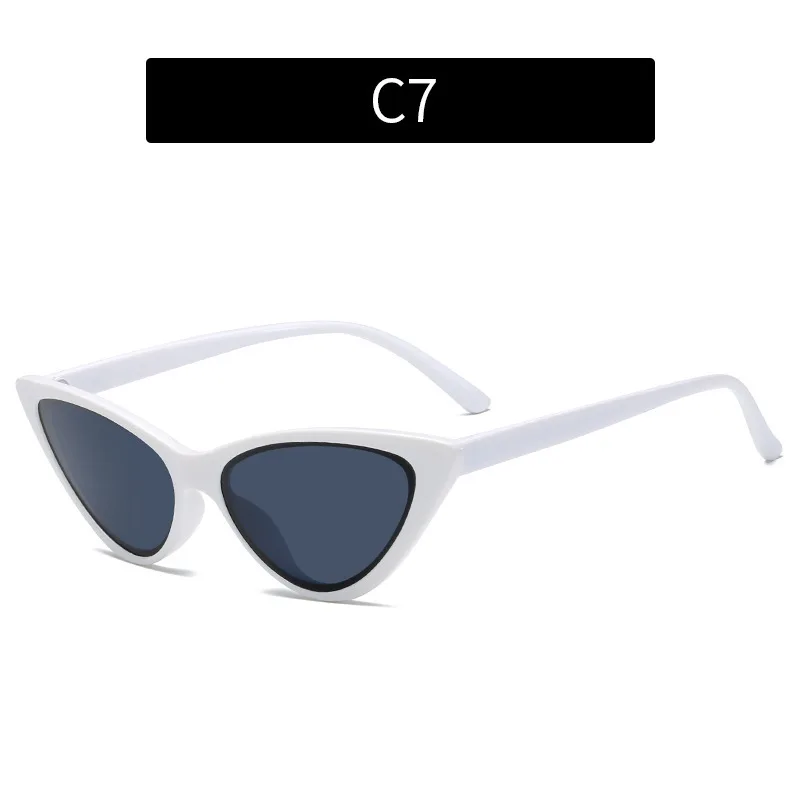 Rectangle Vintage Eyewear Fashion Design Retro Sun Glasses Female Lady Eyeglass Cat Eye Casual Sunglass