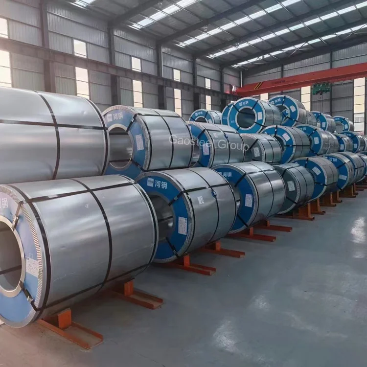 Large Stock Hot Dipped Dc01 Dc03 Dc04 Dx51d 12 14 16 18 20 22 24 26 28 Gauge Galvanized Steel Coil