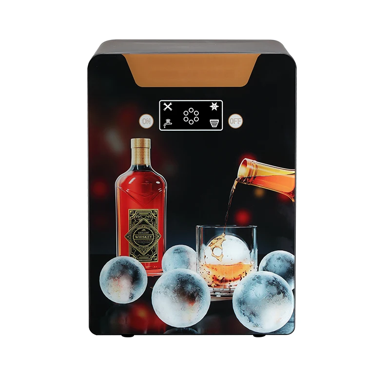 Commercial Home Automatic Smart Countertop Ice Making Machine Small Mini Portable Ice Sphere Ice Maker