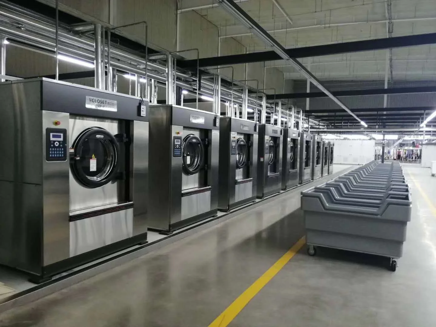 2022 New Style Oasis Commercial Full Automatic 25kg Laundry Washer and Dryer Machine