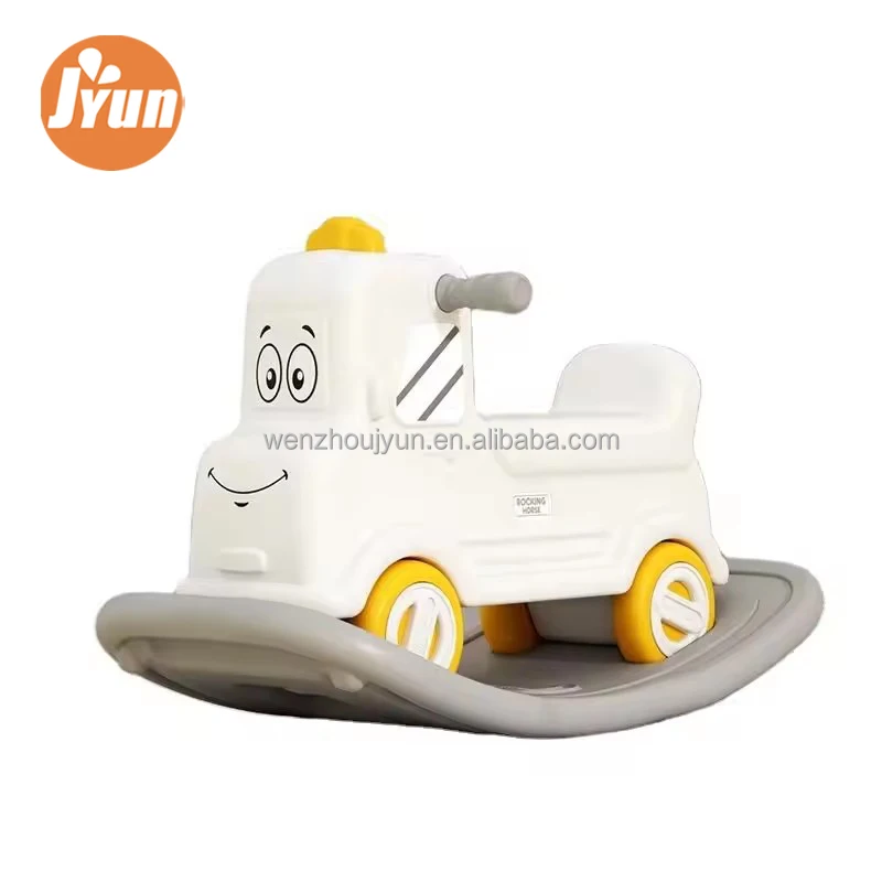 JYUN Customizable OEM Free Samples New Product Kindergarten Baby Animal Plastic Scooter Indoor Kids Rocking Horse Riding Toy