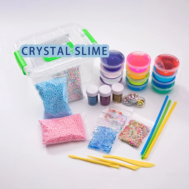 hot sale toy polymer clay oven bake clay paper clay paper diy put slime juguetes al por mayor slime shop slime bucket