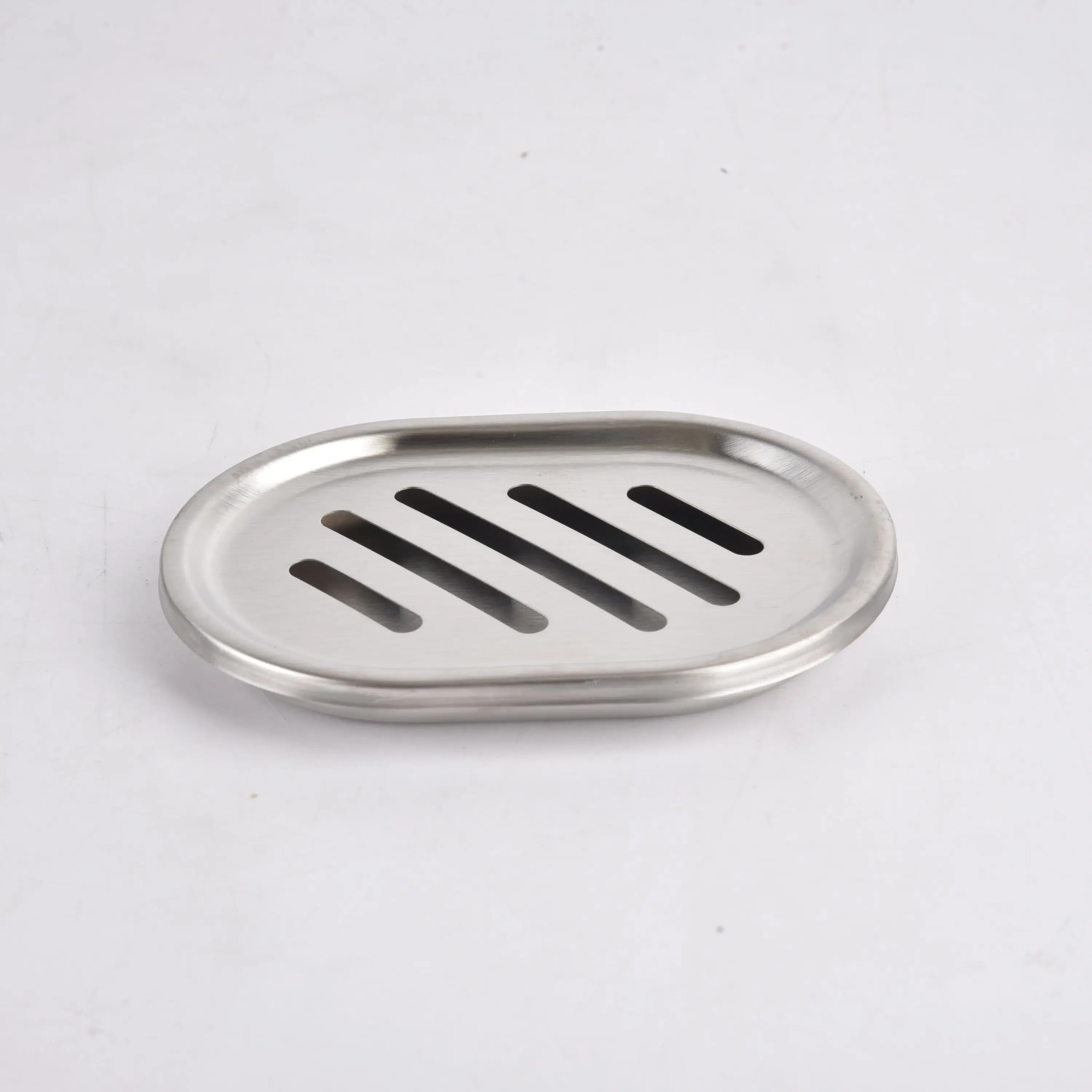 Skymoving New 3pcs Durable Stainless Steel Soap Dispenser Tumble Soap Dish 304 Stainless Steel Bathroom Accessories Set for Home