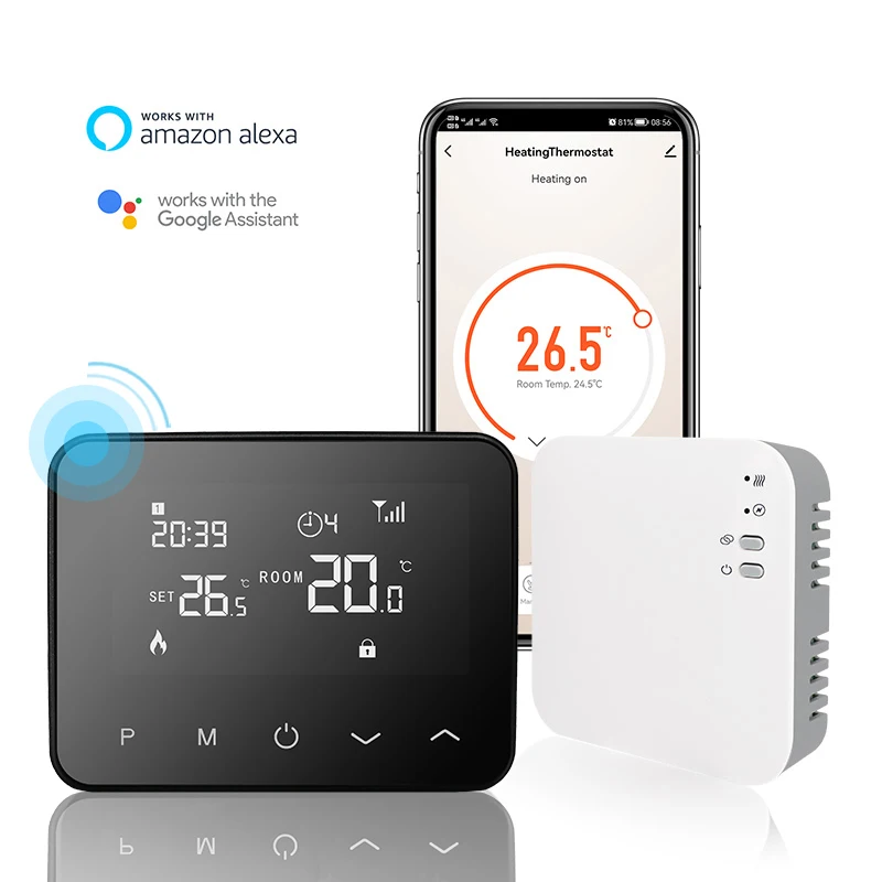 Remote control HVAC Wireless Digital Smart WiFi Thermostat for opentherm gas boiler