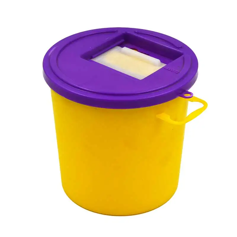 JCMED 2.5L Medical Sharps Containers Sharp Safe Container For Clinic