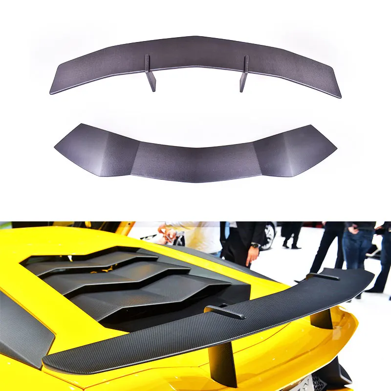 lam LP750 SV style carbon fiber car accessories auto parts rear wing spoiler for Lamborghini Aventador LP750