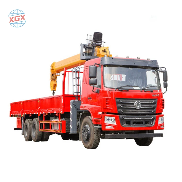 Pickup Truck Crane Used Mini 25 Ton Small Truck Cranes Installation Manipulator Telescopic Arm Truck Crane For Sale