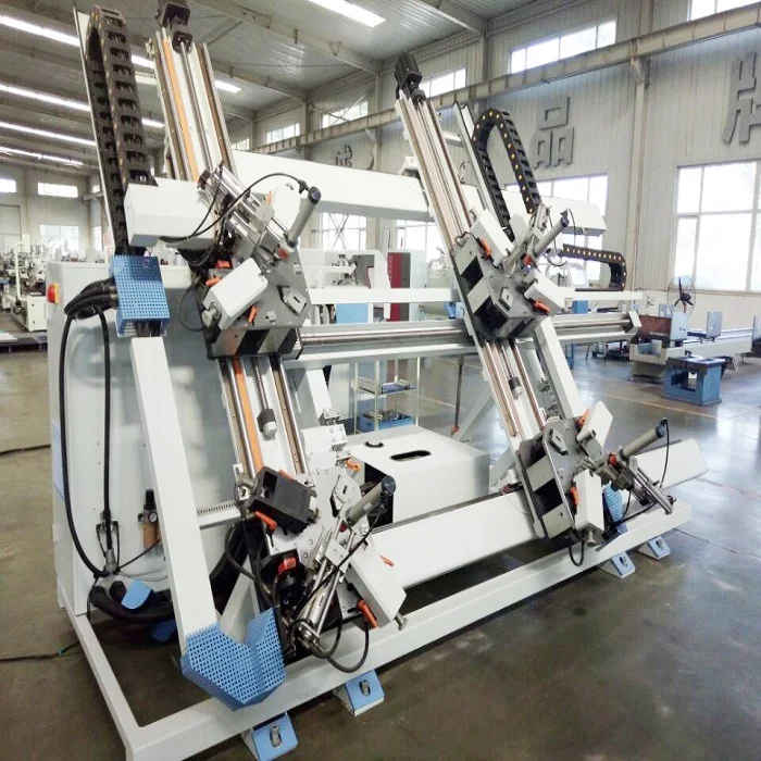 aluminum window door Automatic Four Corner Crimping equipment/alu-alloy super intelligent 4 corner crimping machine