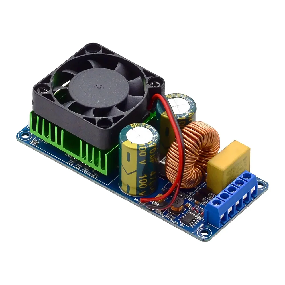Hifi Power Irs2092 500W Mono Channel Digital Power Amplifier Board Class D Stage Power Amplifier Board Hifi Amplifier