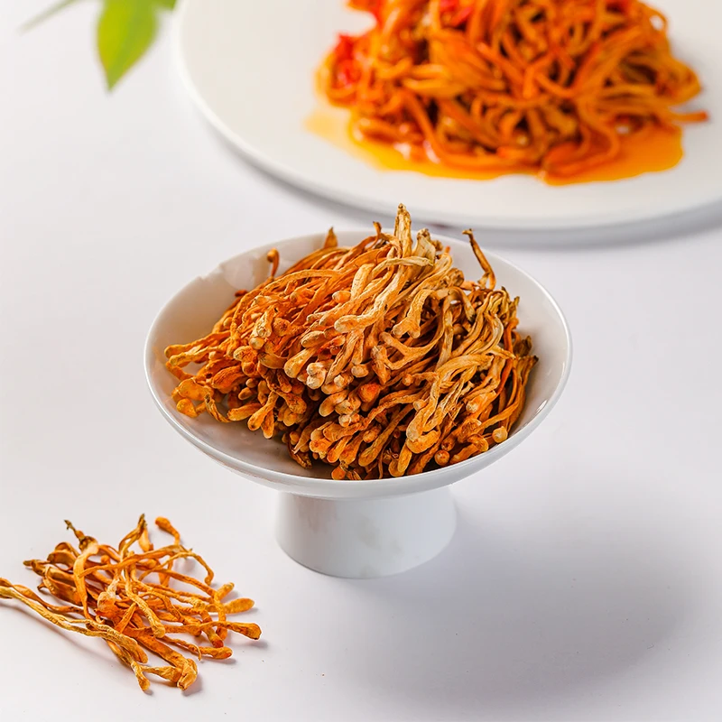 Dried Cordyceps mushroom wholesale price natural fungus high quality mushroom OEM acceptable high cost performance