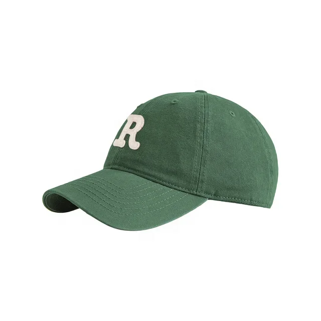 Custom Logo 6 Panel Soft Unstructured Cotton Embroidery Logo Baseball Caps Wholesale