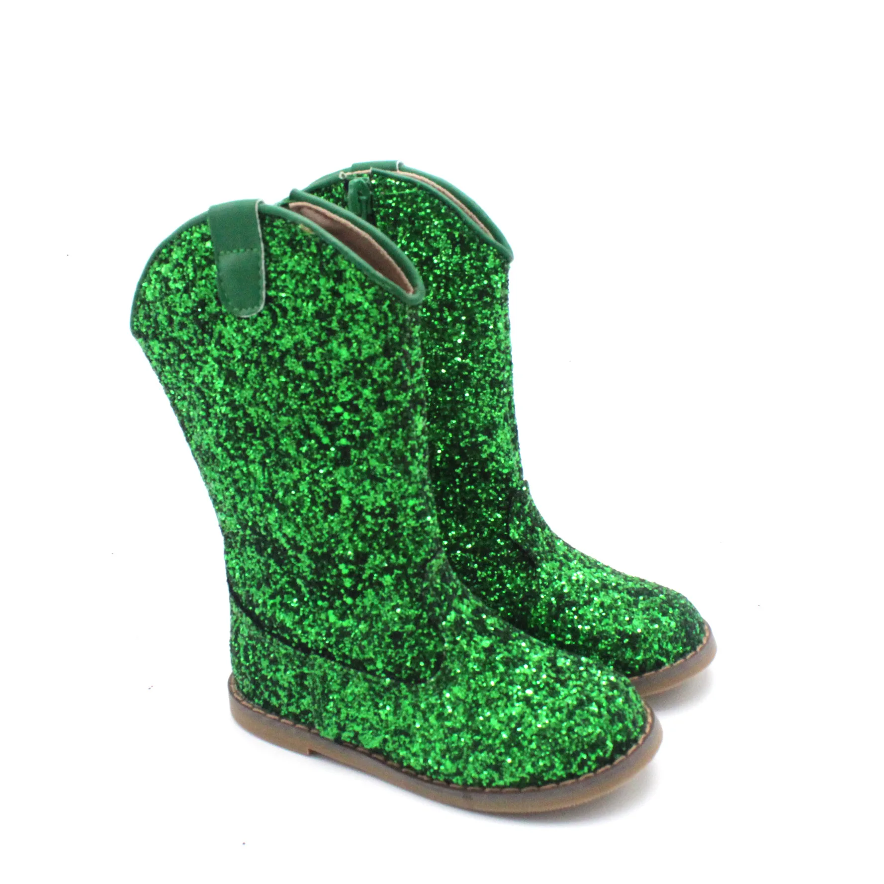 Autumn and winter 2022 spring onion pink Gretel pink high tube boots middle and small girls Western Cowboy Boots