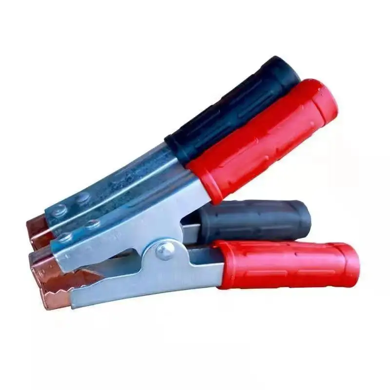 Energy Storage Battery Copper Head Clamp High Current Crocodile Clip Automobile Battery Cable Clamp