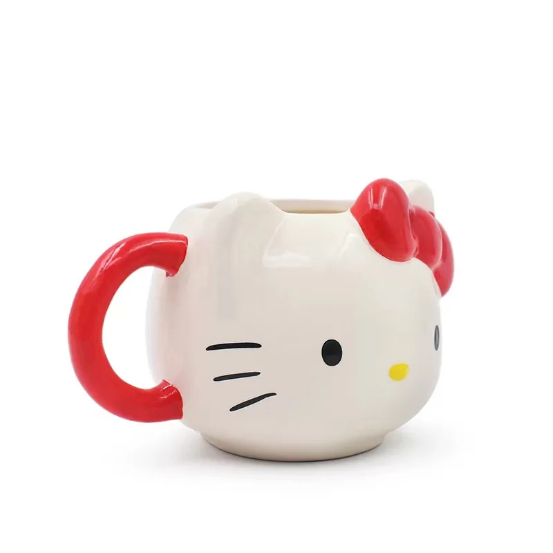 Хит продаж чашка керамической формы мультяшная 3D кружка Cinnamoroll Kuromi с тиснением милая индивидуальная для питья детей